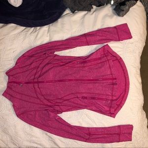 Pink Lulu Zip Up